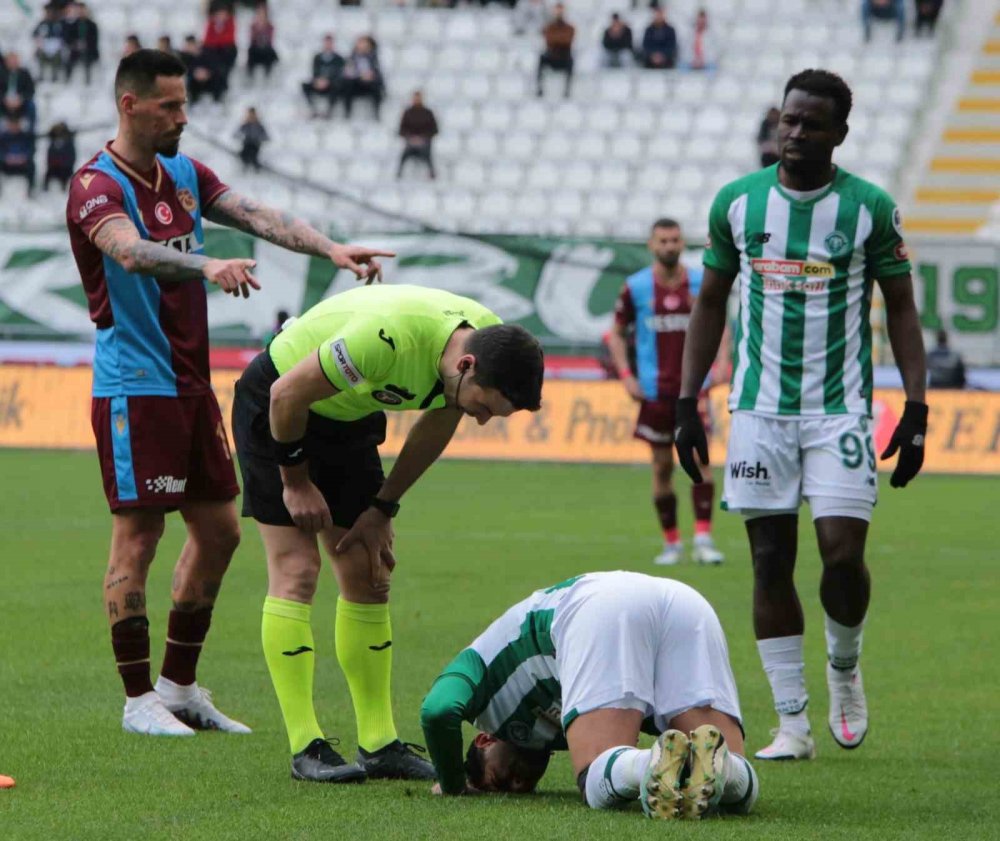 Konyaspor Trabzonspor'u da yendi ve yükselişini sürdürdü