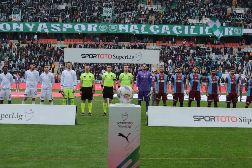 Konyaspor Trabzonspor'u da yendi ve yükselişini sürdürdü