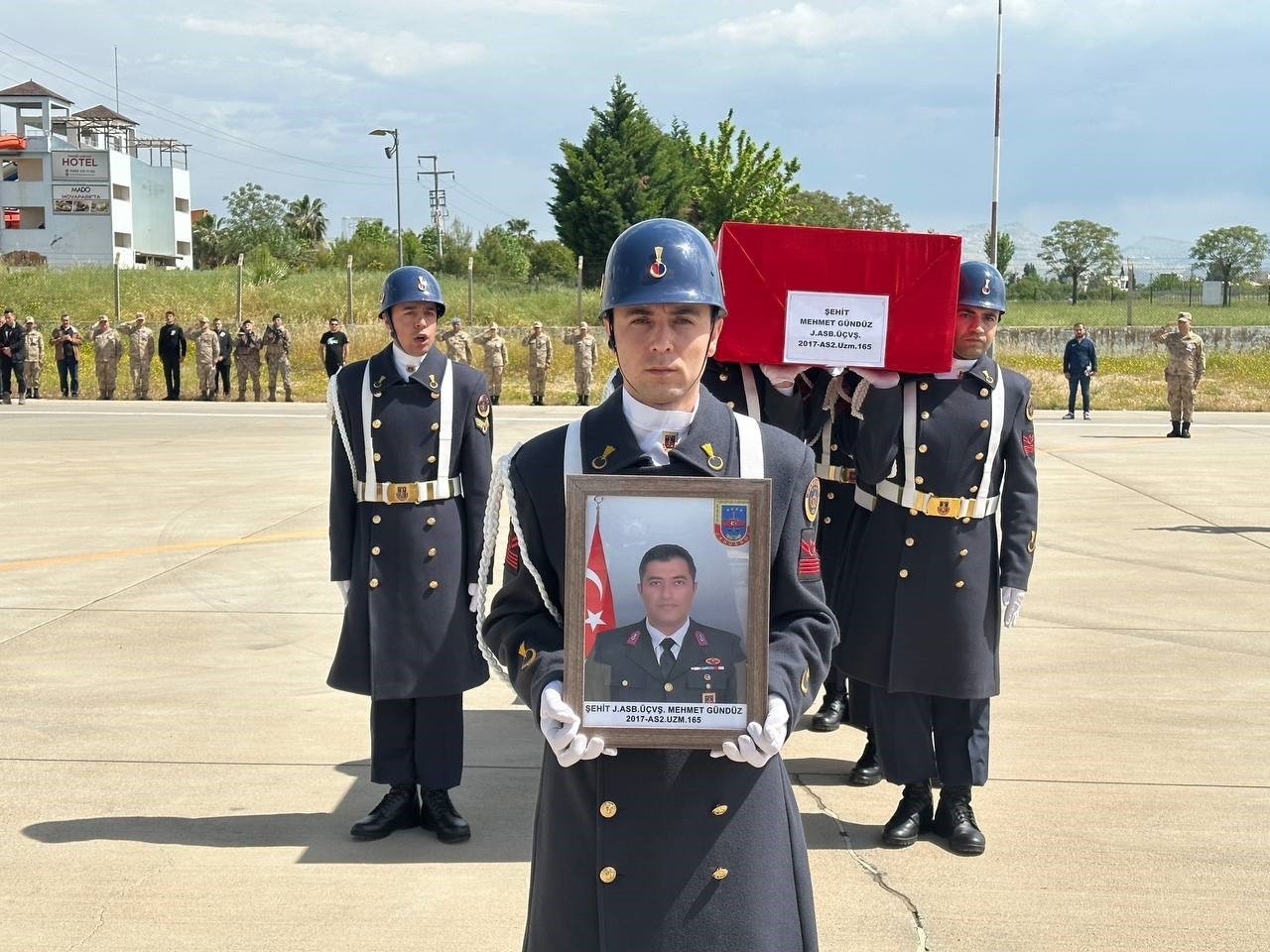 Mardin’de şehit asker törenle memleketine uğurlandı