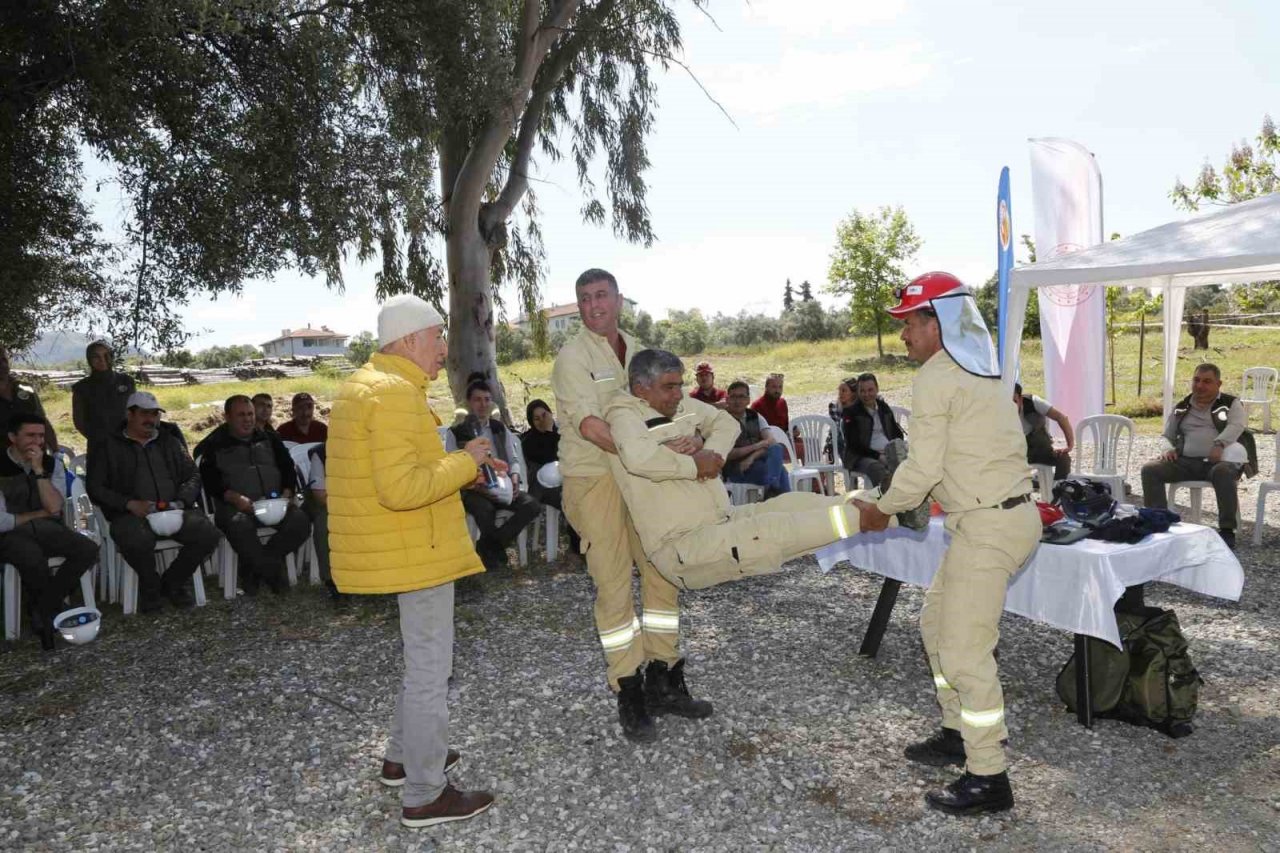 Köyceğiz ve Dalaman Orman İşletme Müdürlüklerinde işbaşı eğitimi düzenlendi