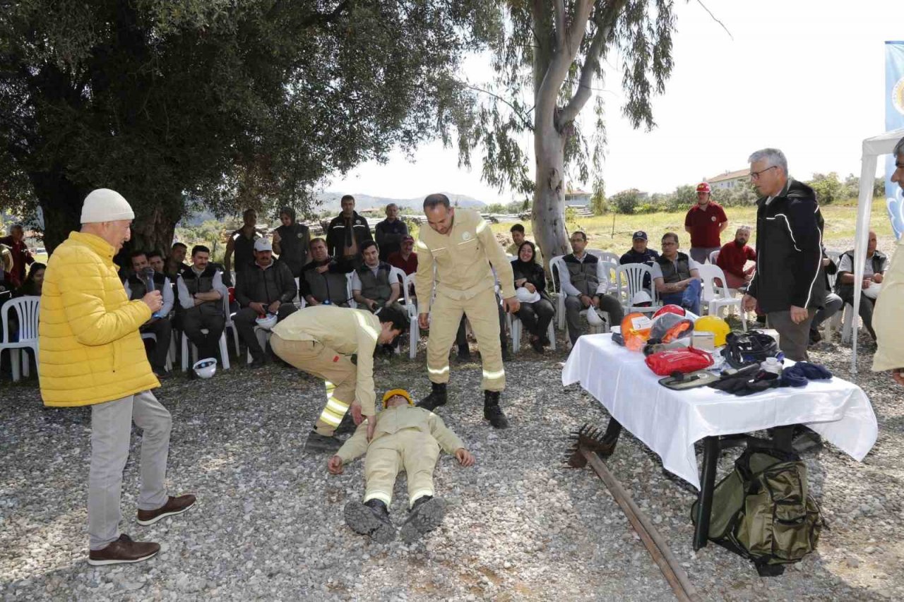 Köyceğiz ve Dalaman Orman İşletme Müdürlüklerinde işbaşı eğitimi düzenlendi