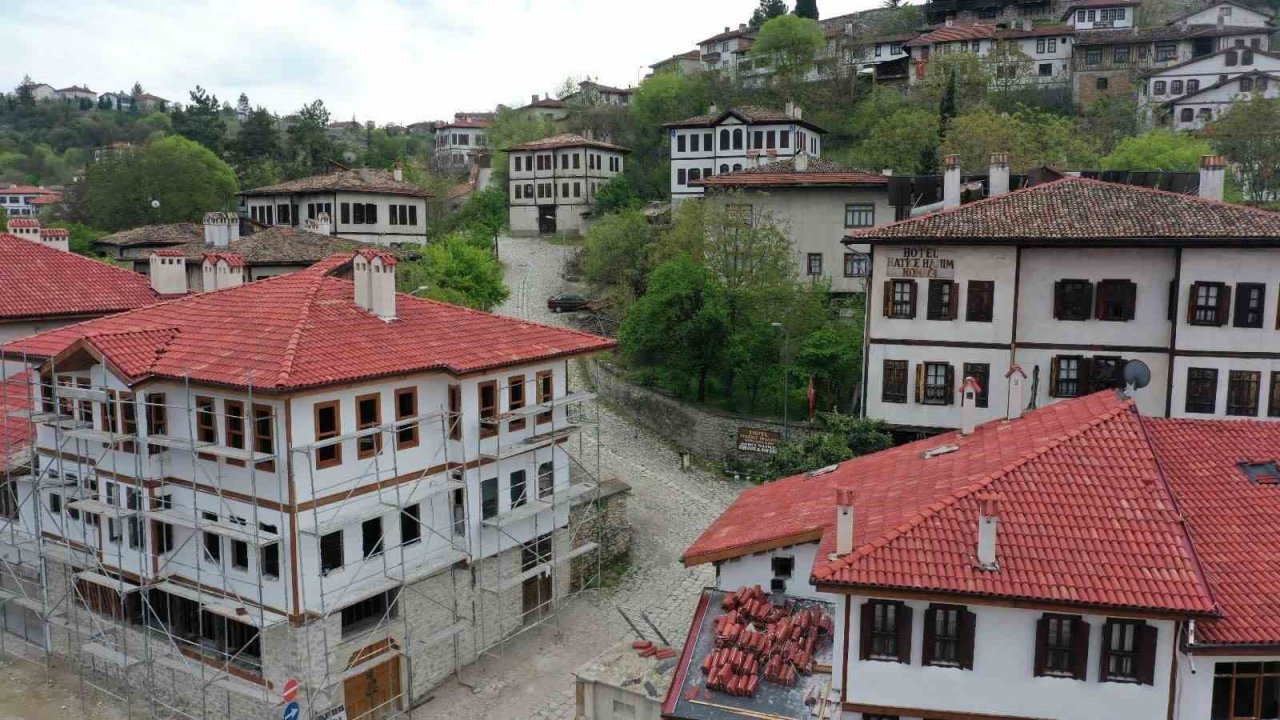 Safranbolu’da han arkasında çalışmalar hızlandı