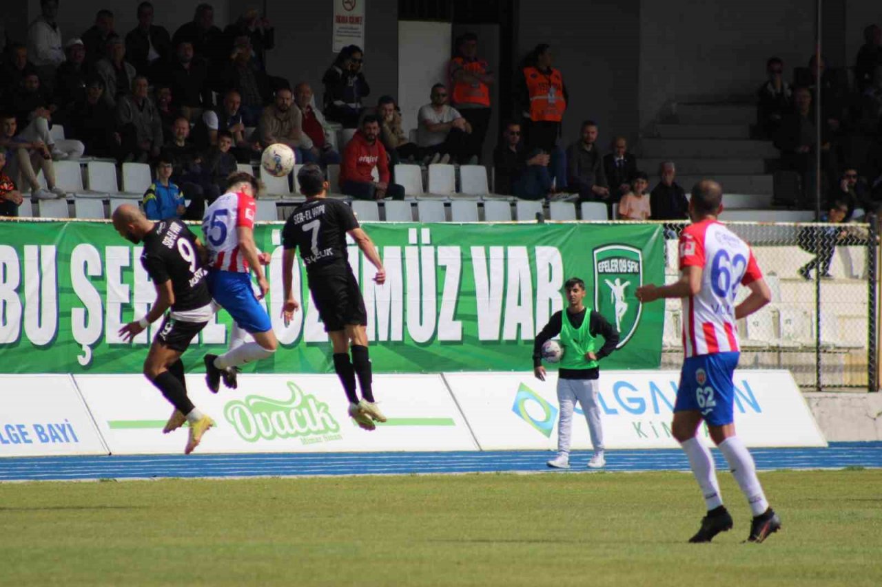 TFF 3. Lig: Efeler 09 SFK: 1 - Çankaya FK: 0