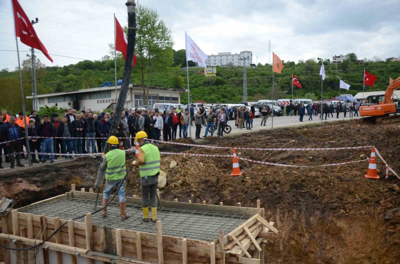 Bakan Karaismailoğlu ve Bakan Özer, Ordu’da yol temel atma programında konuştu