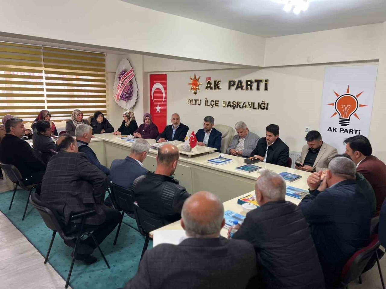 Ak Parti’de miting hazırlığı