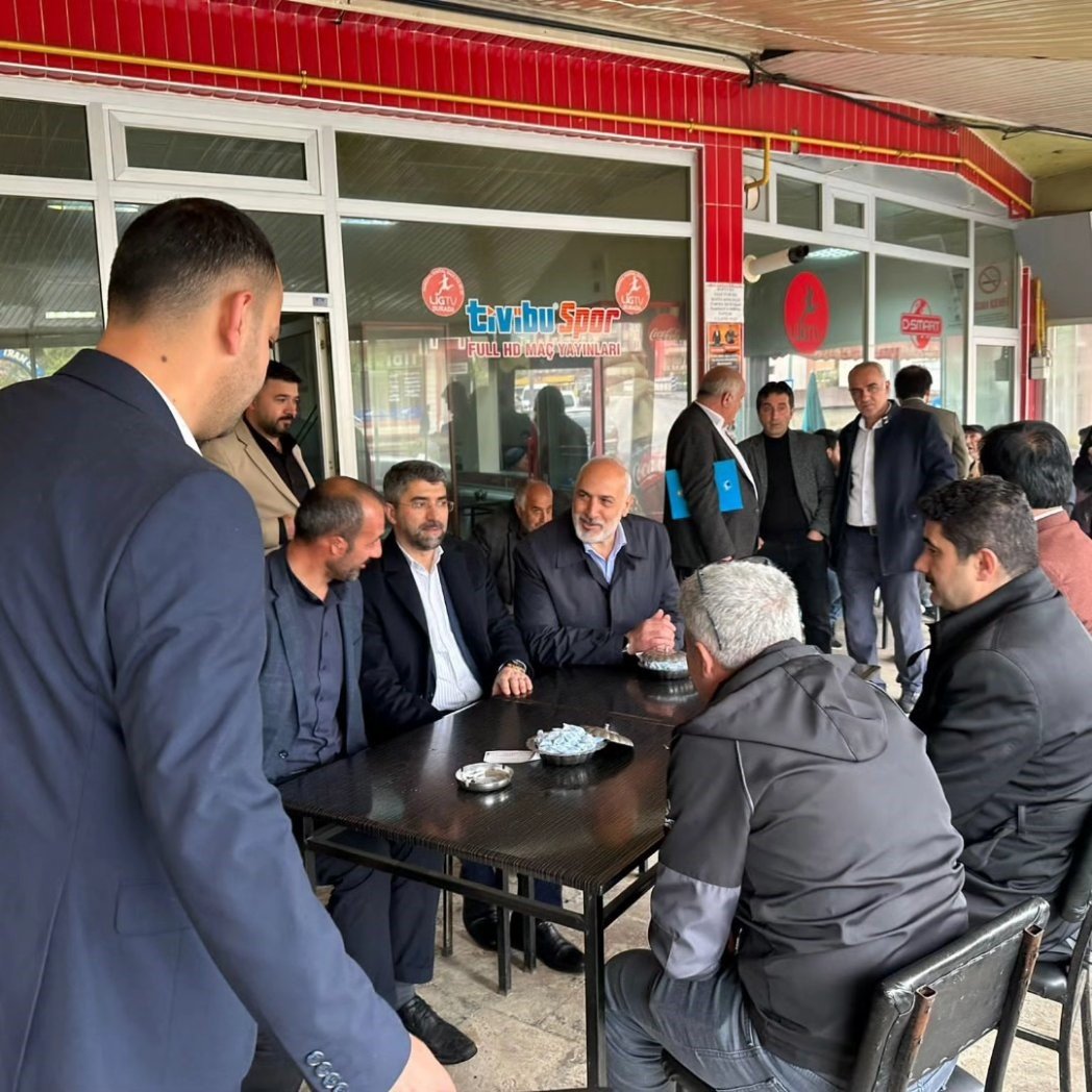 Ak Parti’de miting hazırlığı