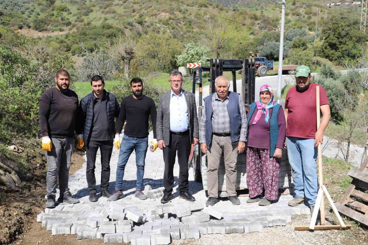 Alaşehir’de 500 bin metrekare kilit parke taşı döşendi