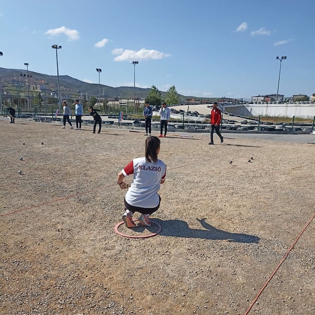 Elazığ GSK Bocce Takımı birinci sırada tamamladı