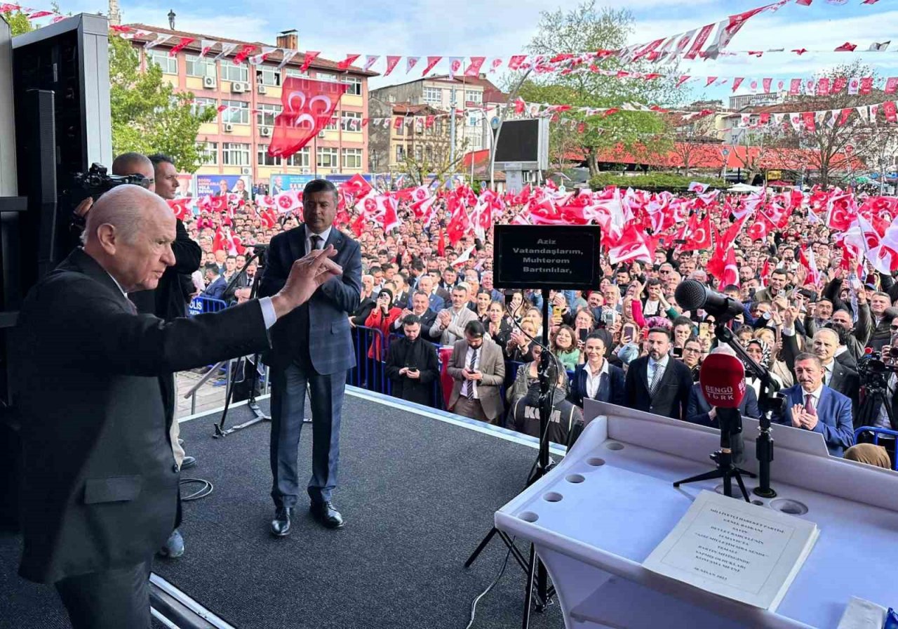 MHP Genel Başkanı Bahçeli: “Şarlatanlar kulübünün Cumhurbaşkanı adayı Kemal Kılıçdaroğlu’dur”