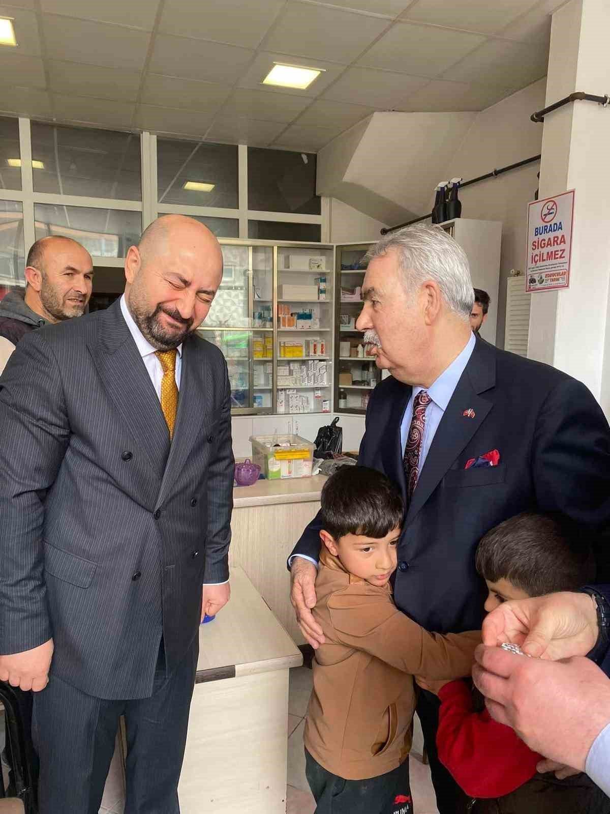 Pirimoğlu, Pasinler ve Palandöken’de seçim çalışması yaptı