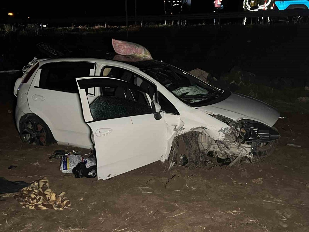 Nevşehir’de otomobil şarampole uçtu: 1 ölü, 2 yaralı