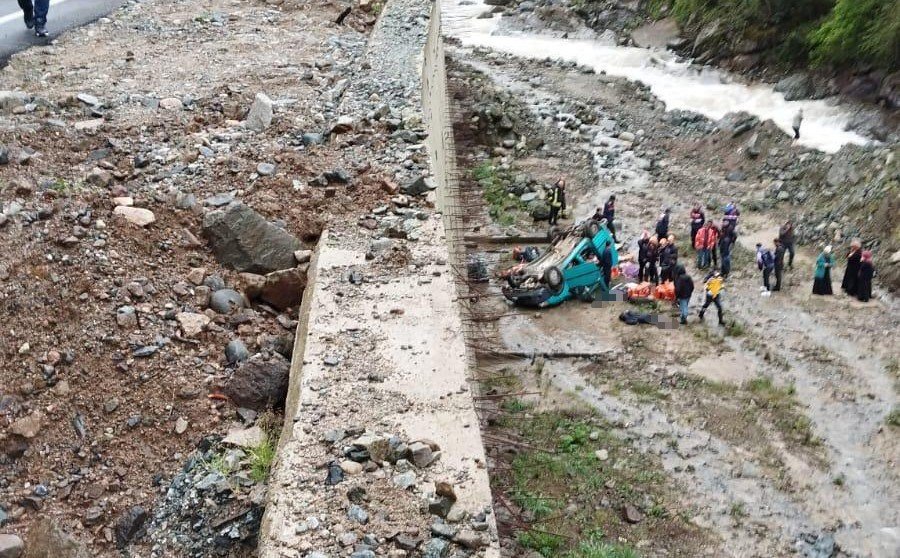 Rize’deki kazada ölü sayısı 5’e yükseldi