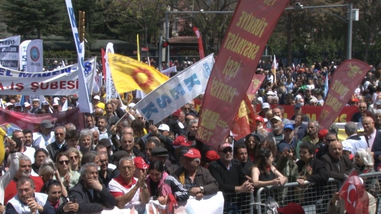 1 Mayıs Ankara’da kutlandı