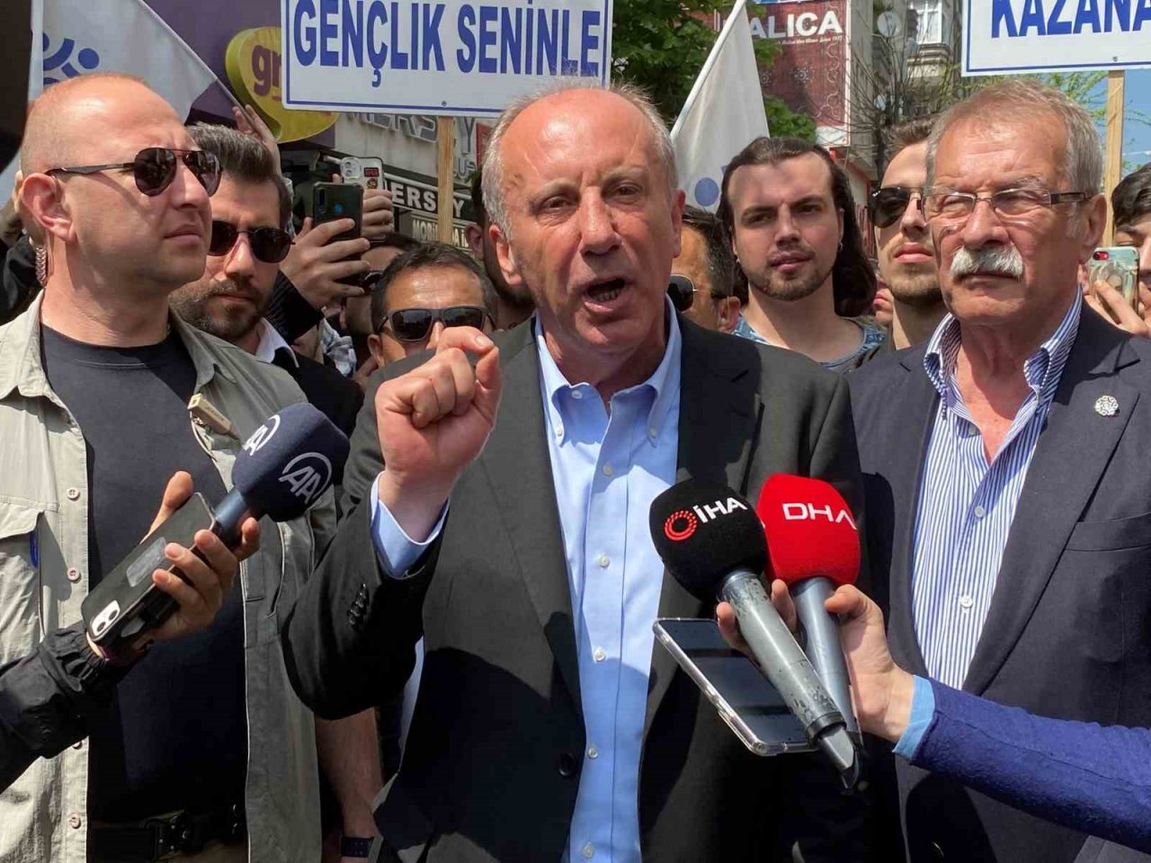 13. Cumhurbaşkanı Adayı Muharrem İnce, CHP’lilere çağrıda bulundu