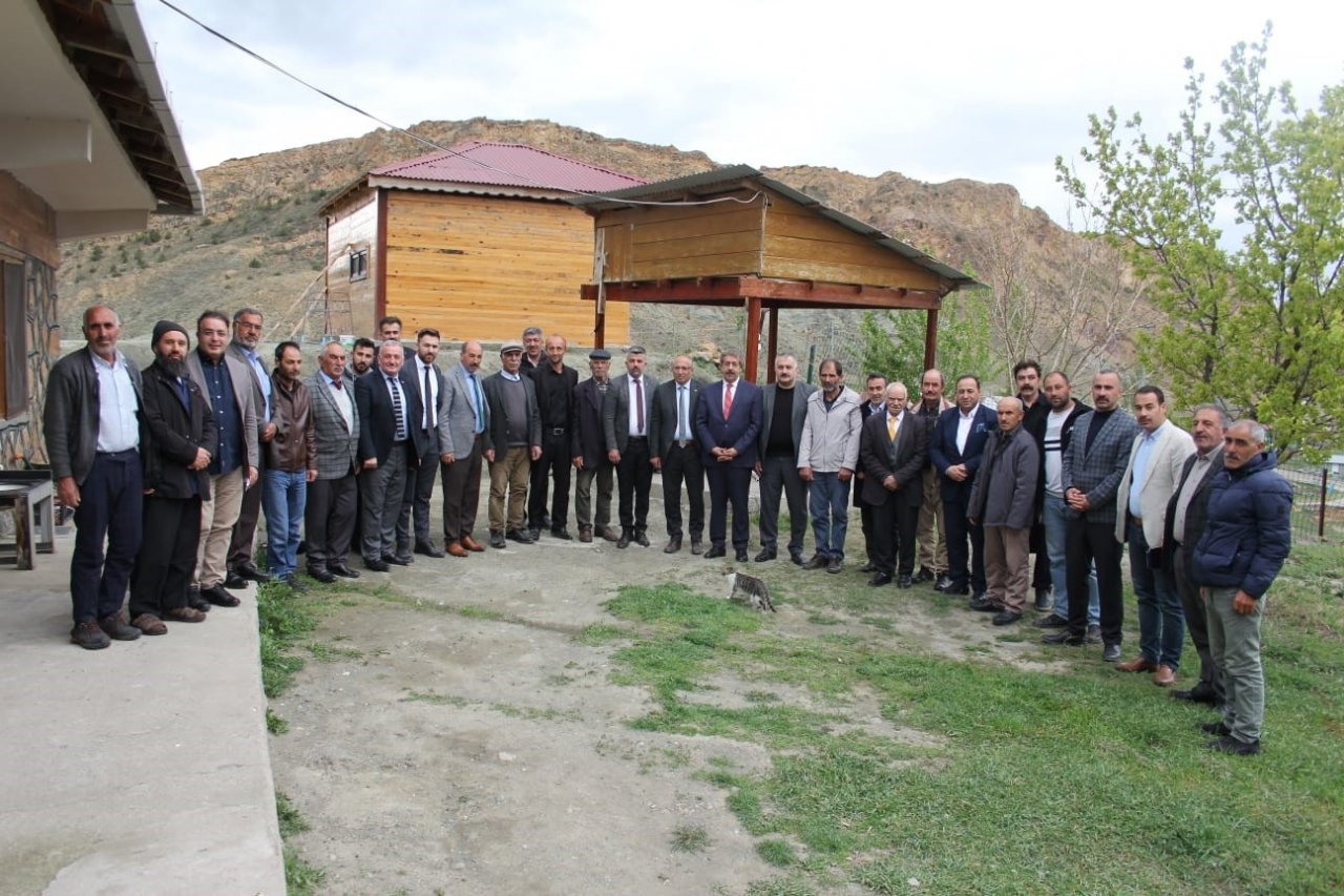 Fırat, kuzey ilçelerinde seçim çalışması yaptı