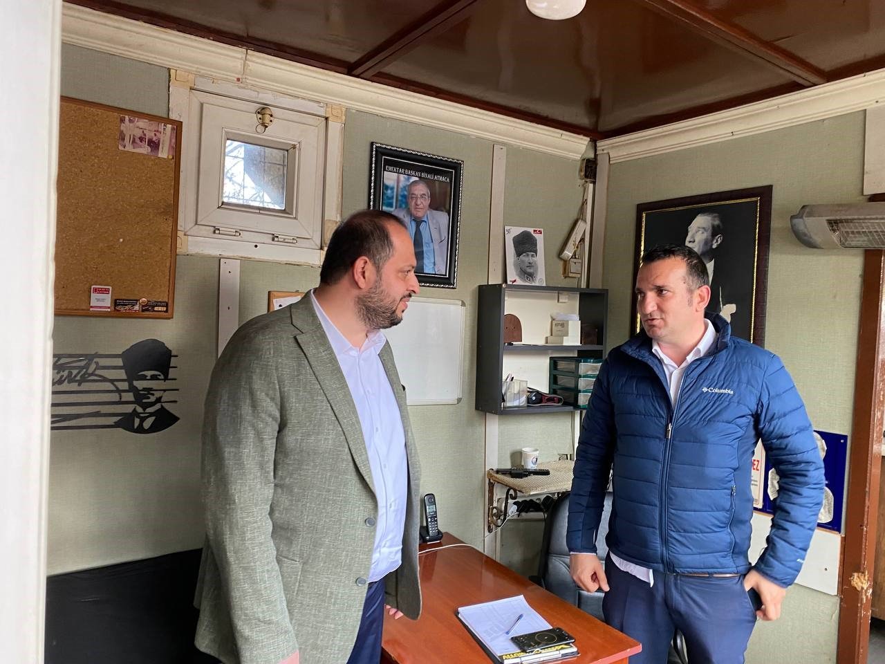 AK Parti İstanbul Milletvekili Adayı Aydoğan Ahıakan Kartal’da taksici esnafıyla buluştu