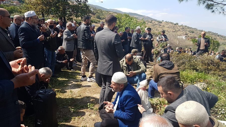 Hayatını kaybeden din görevlisi son yolculuğuna uğurlandı