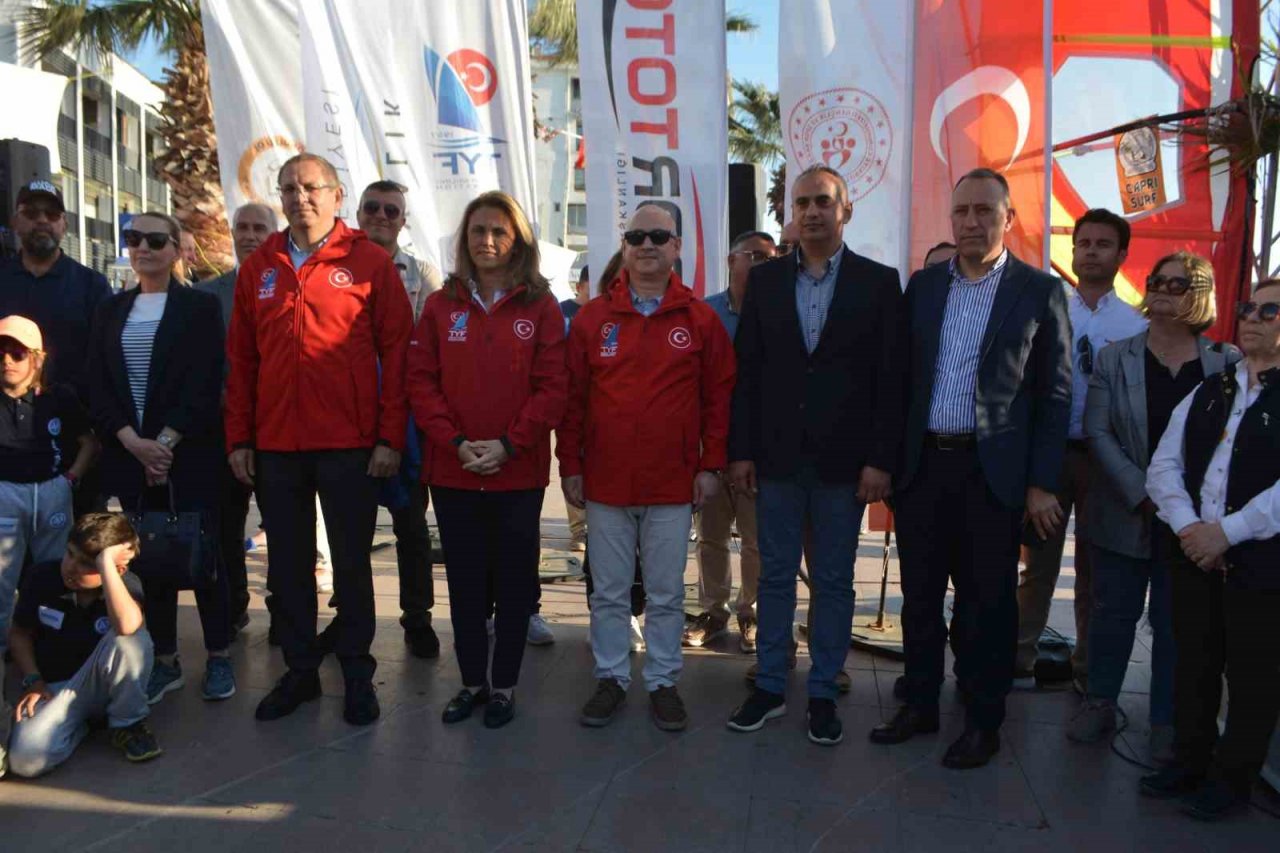 Ayvalık’ta TYF Yelken Ligi 2. Ayak Optimist Yarışmaları sona erdi