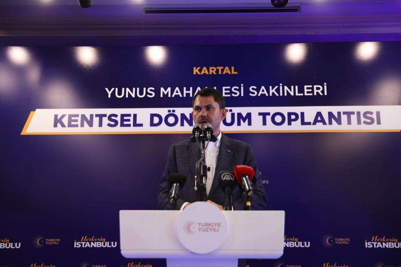 Bakan Kurum: “Sizleri yeni sanayi alanınıza taşıyacağız’’