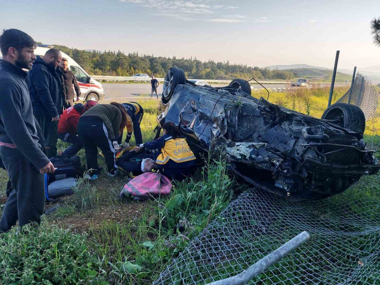 Balıkesir’de trafik kazası