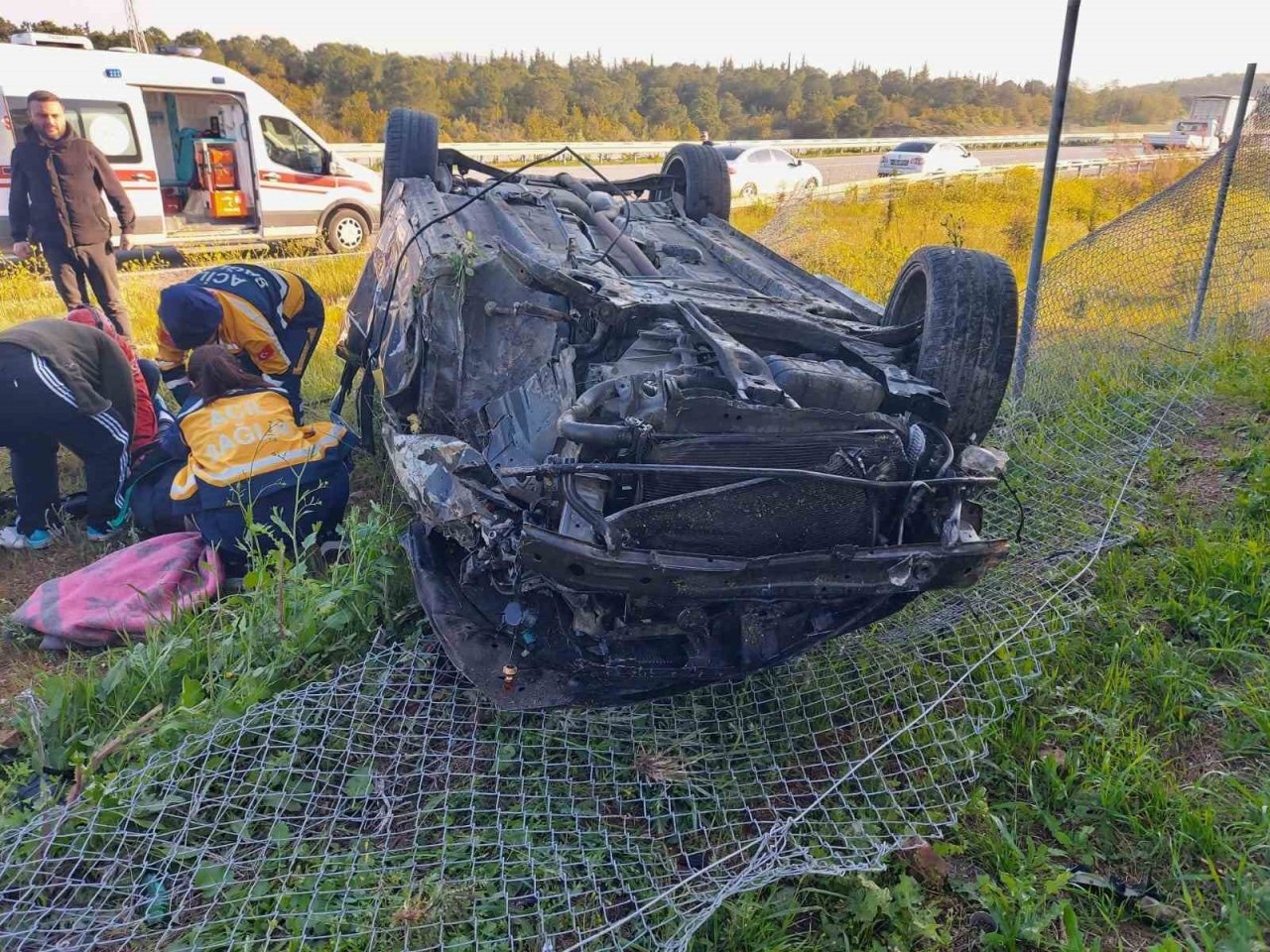 Balıkesir’de trafik kazası