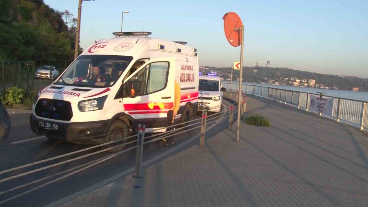 Beykoz’da iki araç kafa kafaya çarpıştı: 2 yaralı