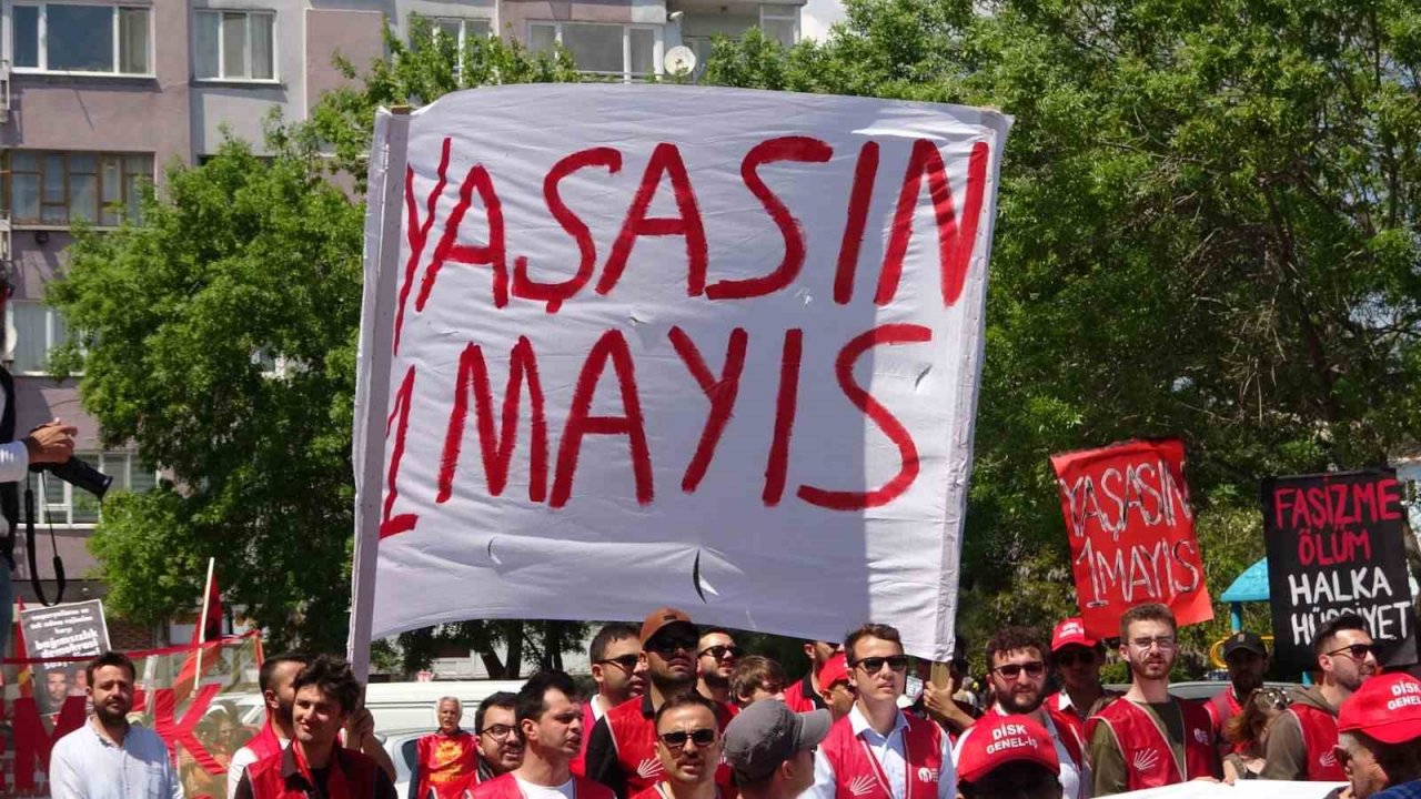 Çanakkale’de 1 Mayıs coşkuyla kutlandı