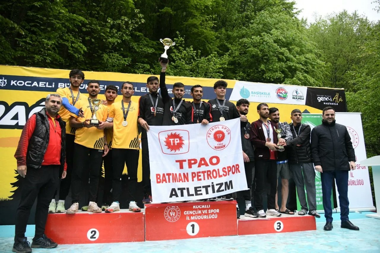 Milli takım dağ koşusu seçmeleri Başiskele’de yapıldı