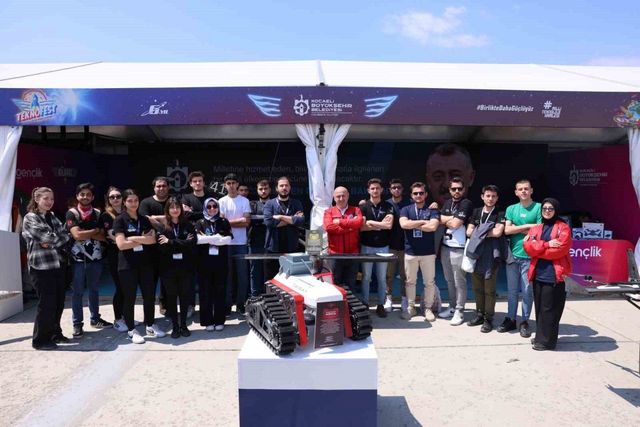 Darıcalı gençler TEKNOFEST’te