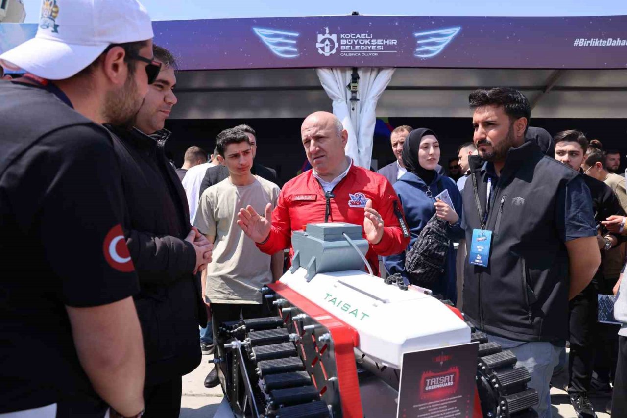 Darıcalı gençler TEKNOFEST’te