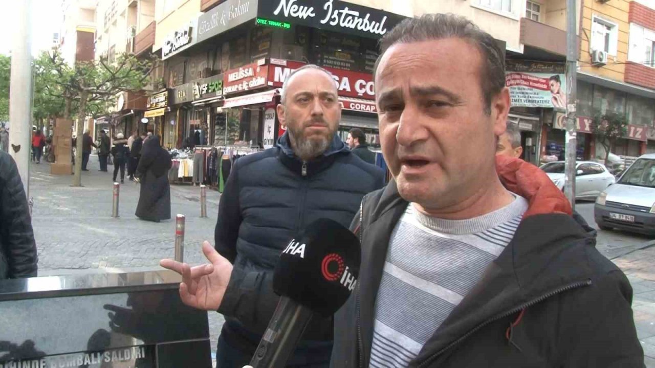 Şehit anıtına kurulan seçim standı nedeniyle tartışma çıktı: CHP’lilerin saldırdığı vatandaş isyan etti