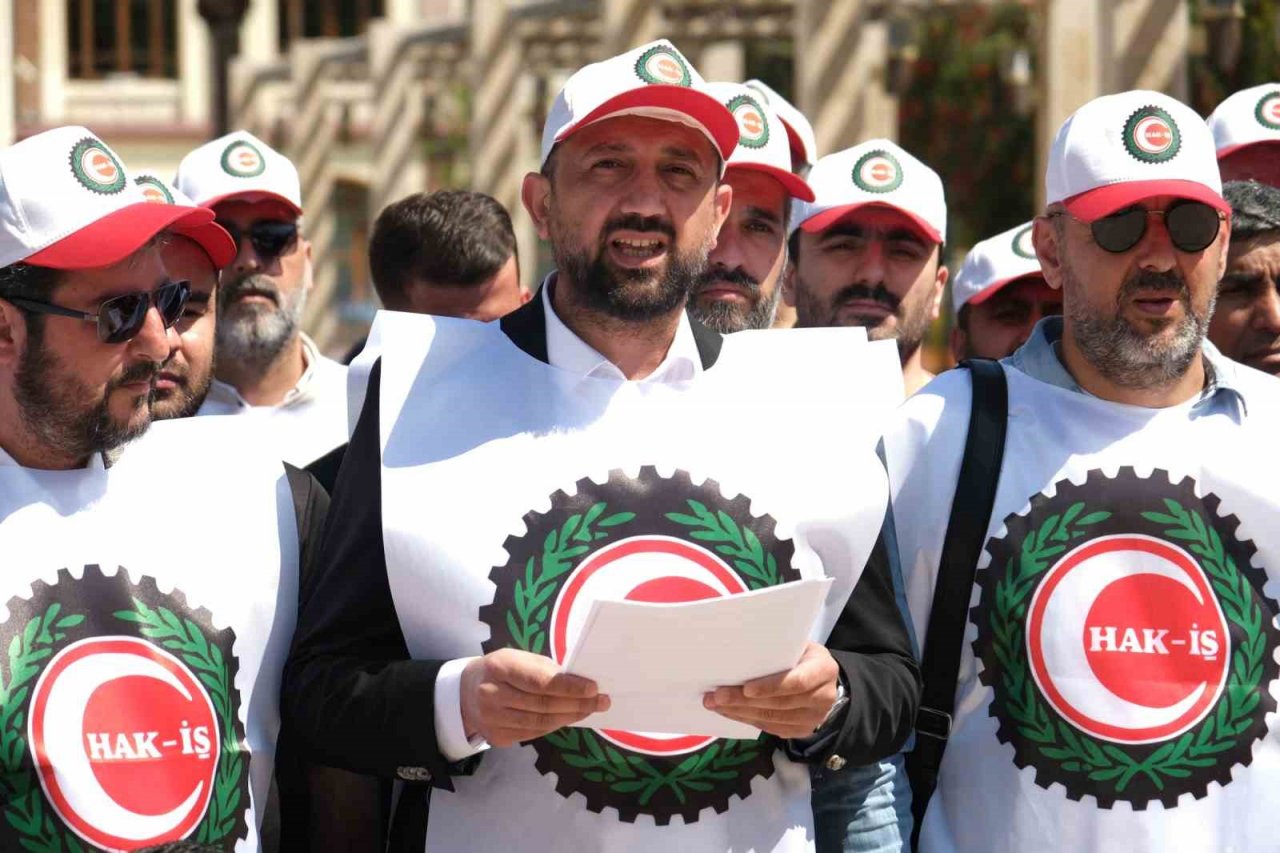 HAK-İŞ Konfederasyonu 1 Mayıs’ta meydanlardan seslendi