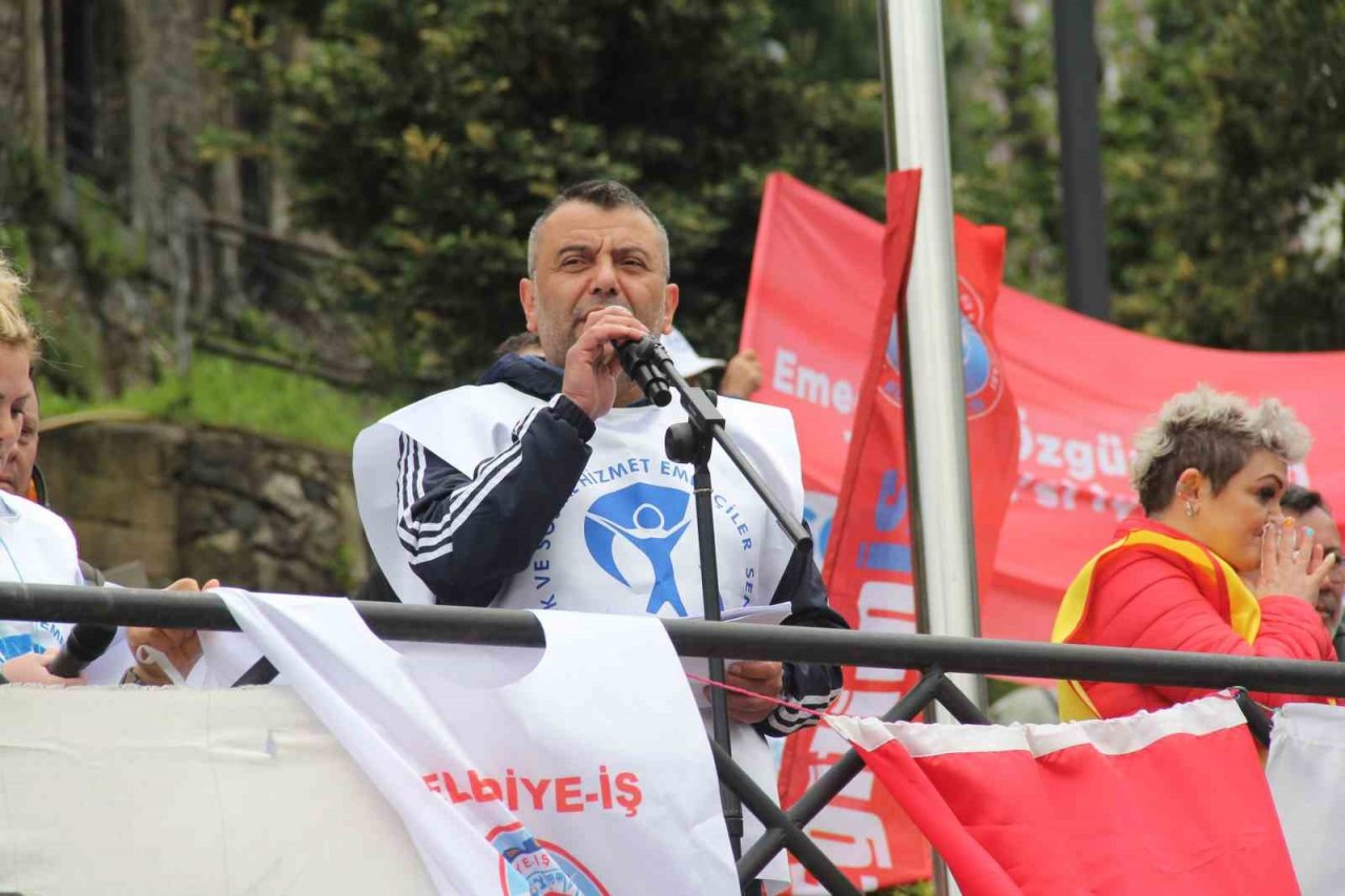 Giresun’da 1 Mayıs kutlaması