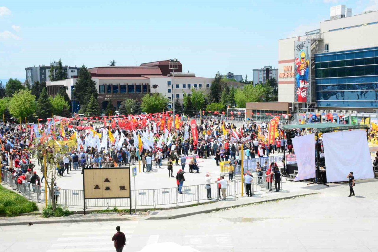 Kocaeli’de 1 Mayıs coşkusu