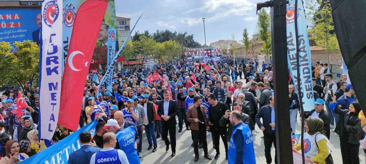 Gebze’de 1 Mayıs coşkuyla kutlandı