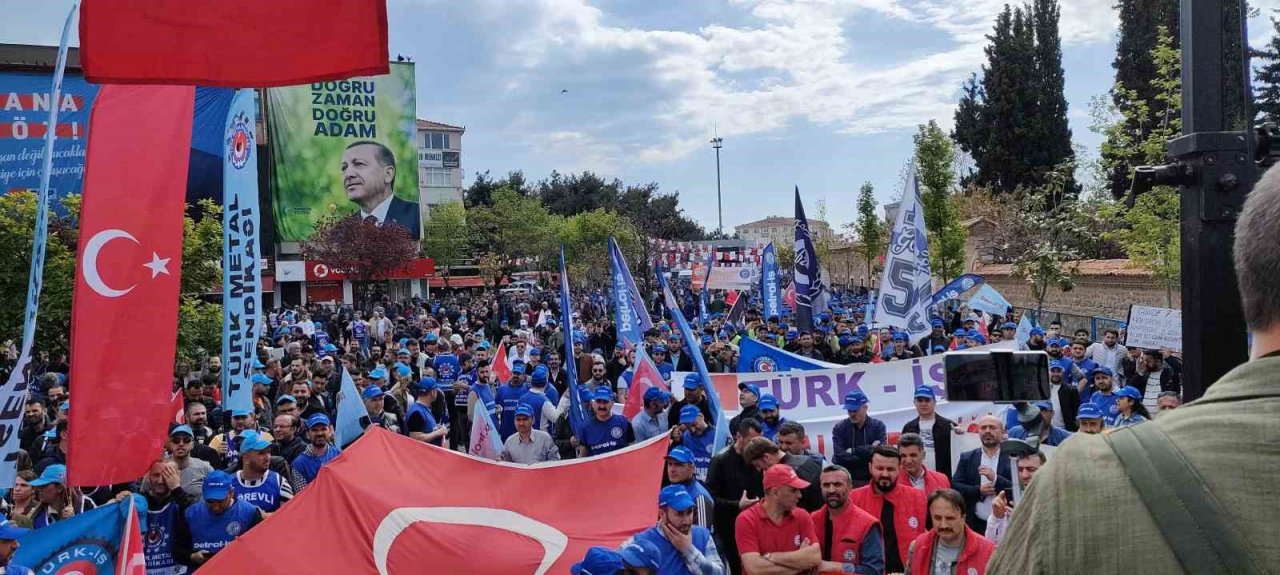 Gebze’de 1 Mayıs coşkuyla kutlandı