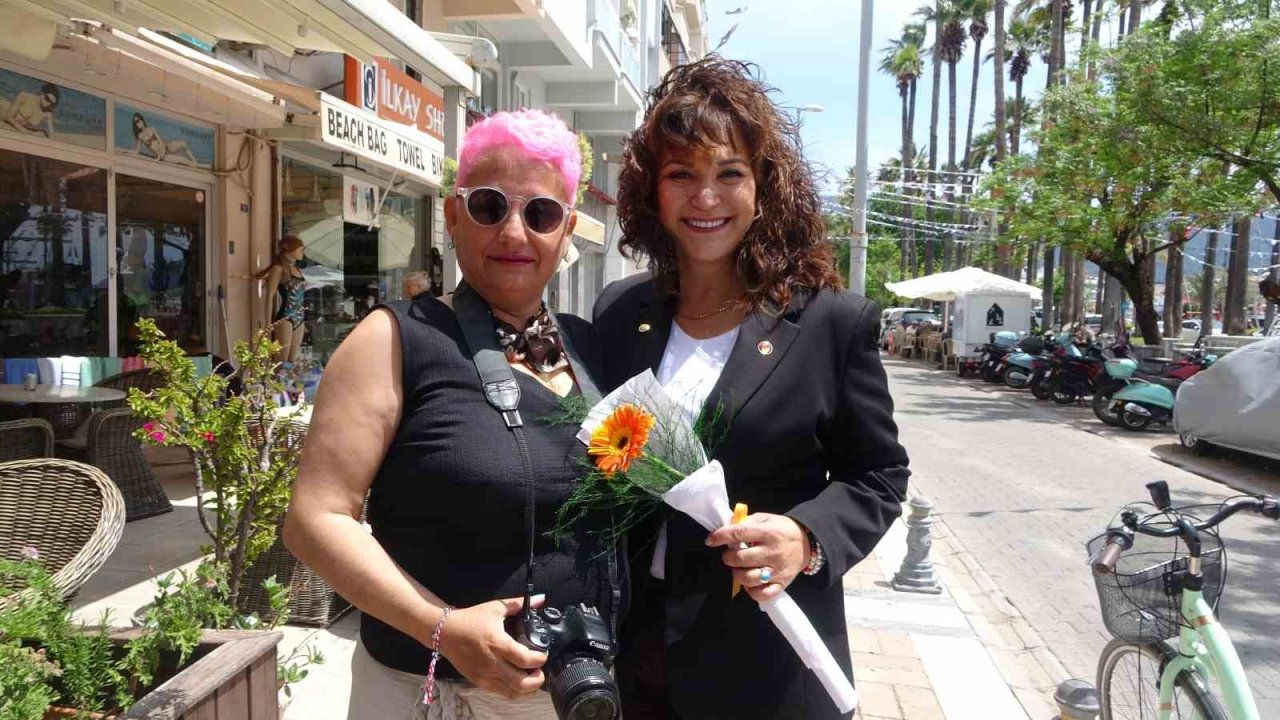 Muğla Ticaret Odası Üyesi Aras kadın çalışanlarla buluştu