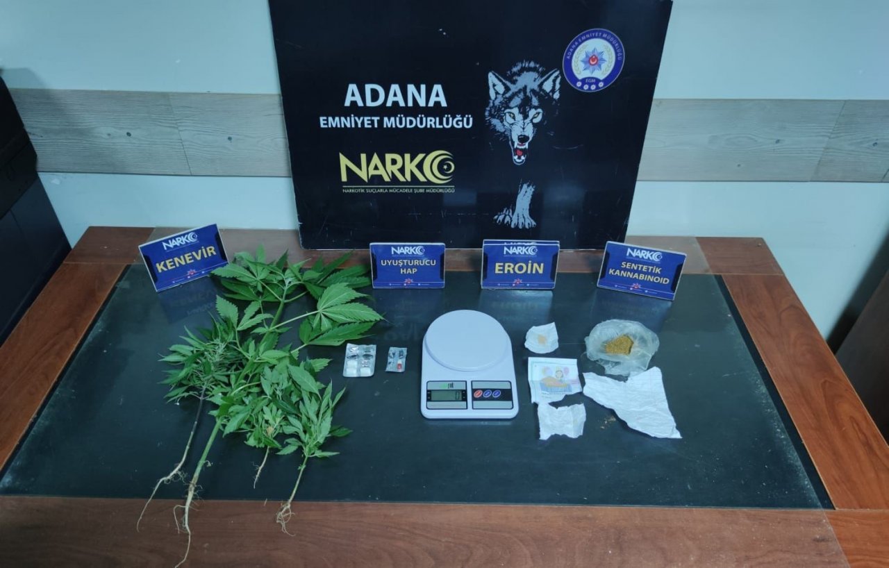 Adana’da torbacılık yaptığı öne sürülen 6 zanlı tutuklandı