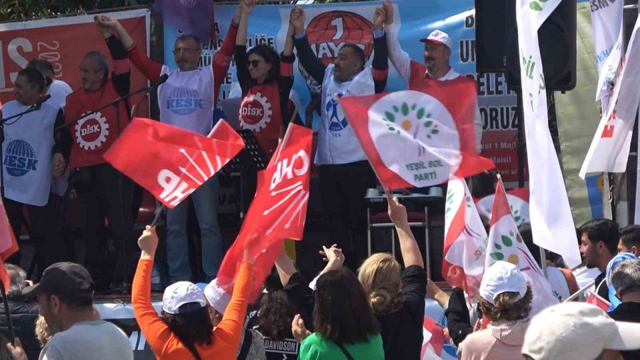 CHP ve HDP 1 Mayıs’ı Yalova’da kol kola kutladı