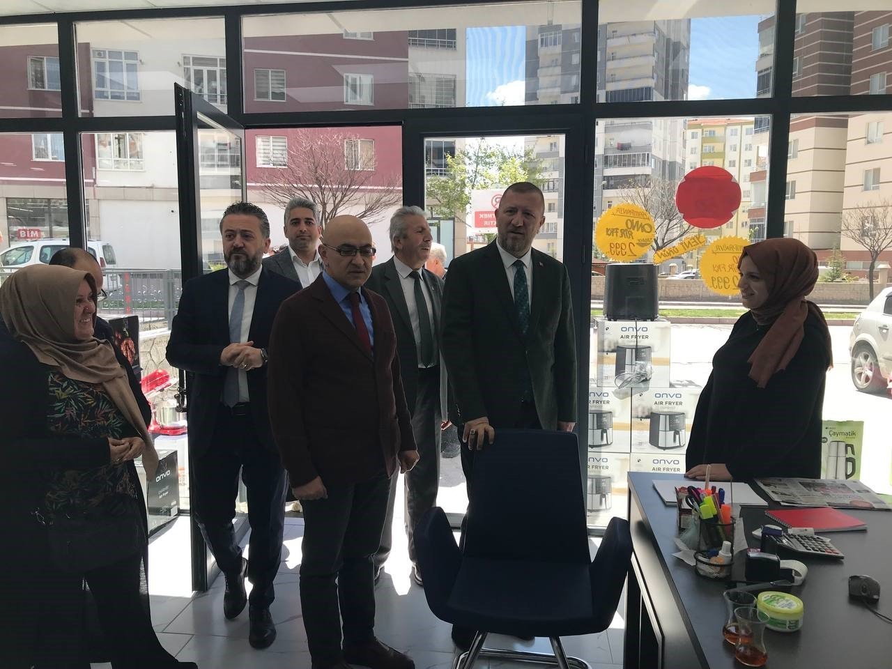 AK Parti Milletvekili Adayı Çağan ve Cıngı’dan Esnaf Ziyaretleri