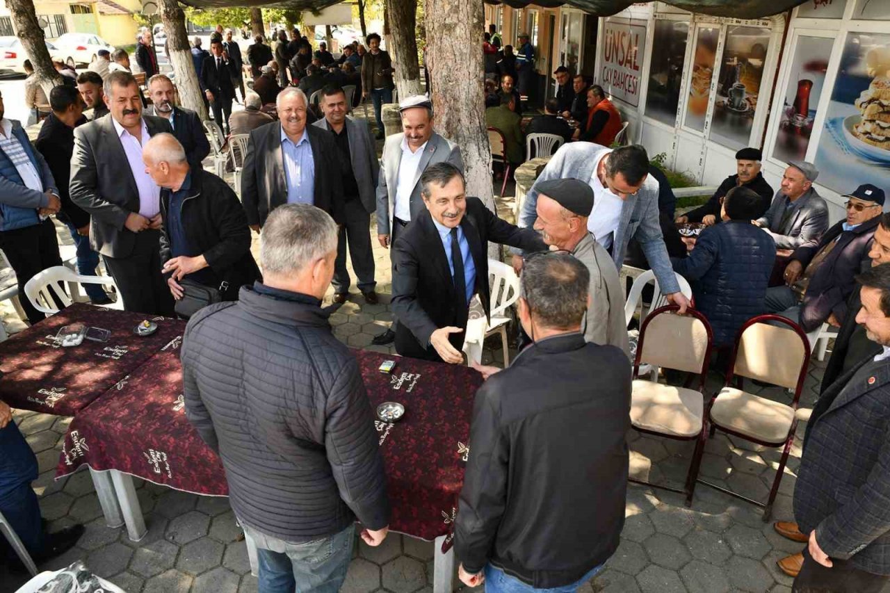 Başkan Ataç yağmur dualarına katıldı