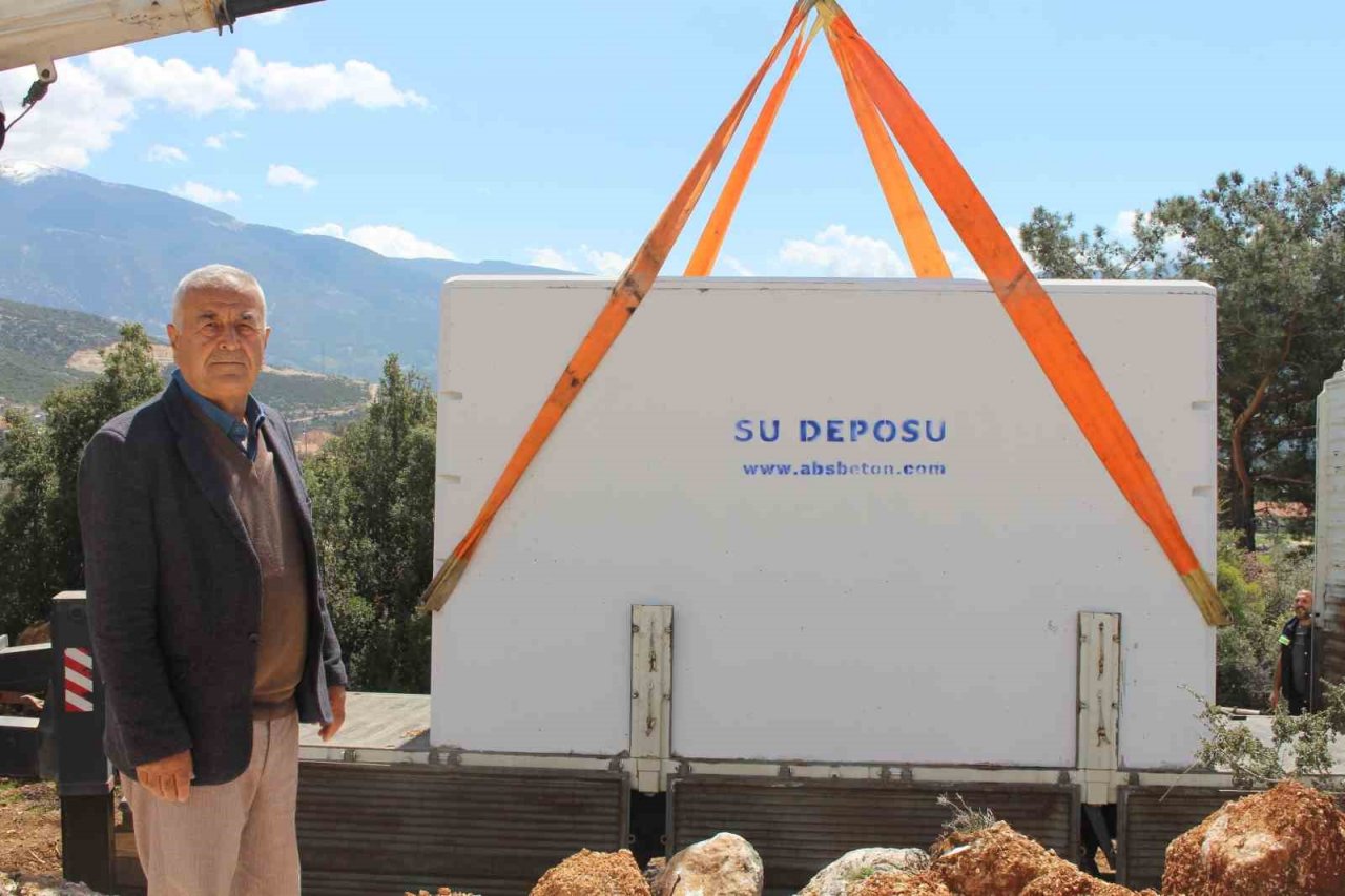 Antalya’da 14 ilçeye 121 adet su deposu yerleştirilecek