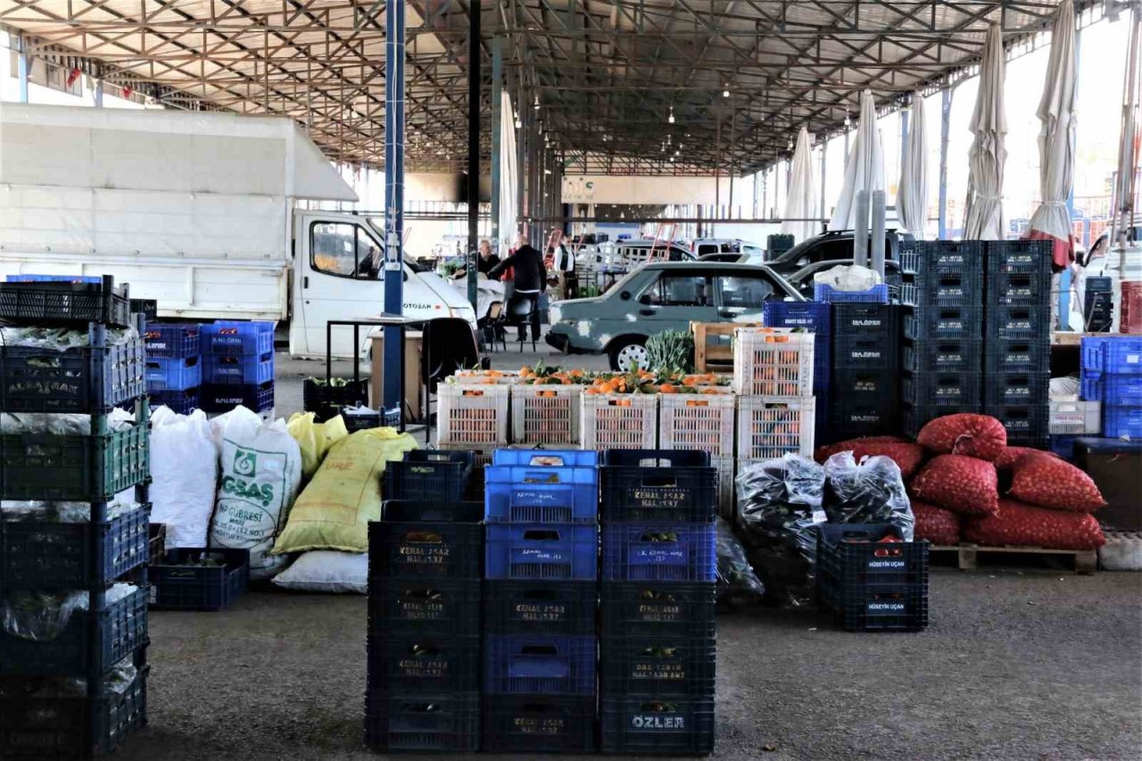 Antalya haline gelen domates miktarı arttı, fiyatı düştü