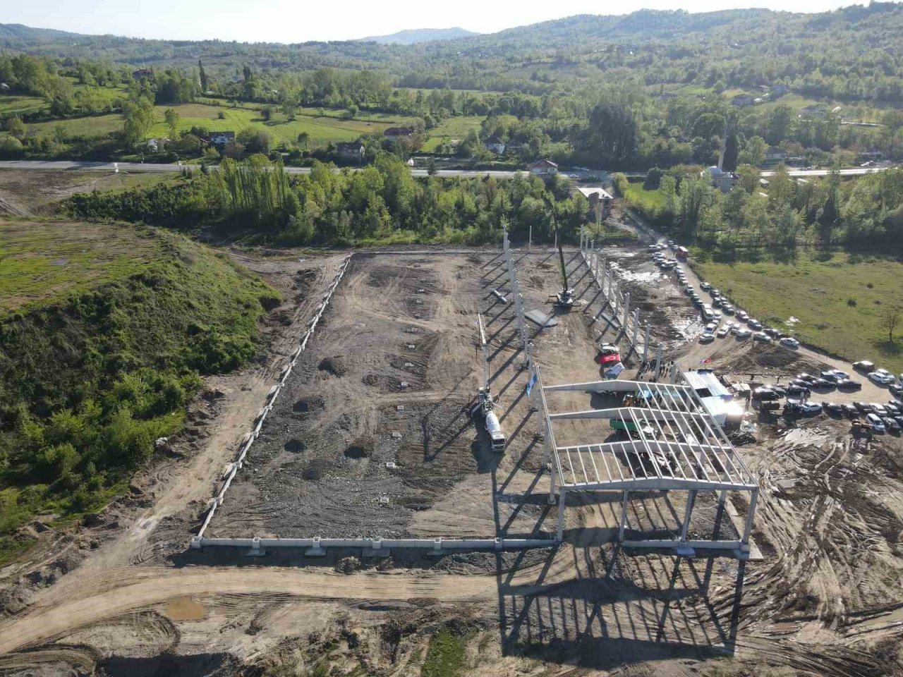 Bartın’da bin 200 kişiye istihdam sağlayacak fabrikanın temeli törenle atıldı