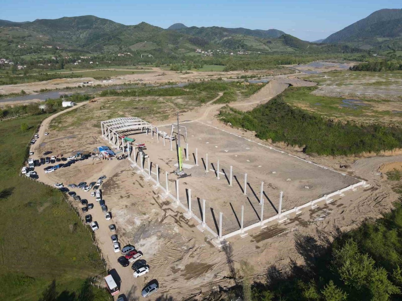 Bartın’da bin 200 kişiye istihdam sağlayacak fabrikanın temeli törenle atıldı