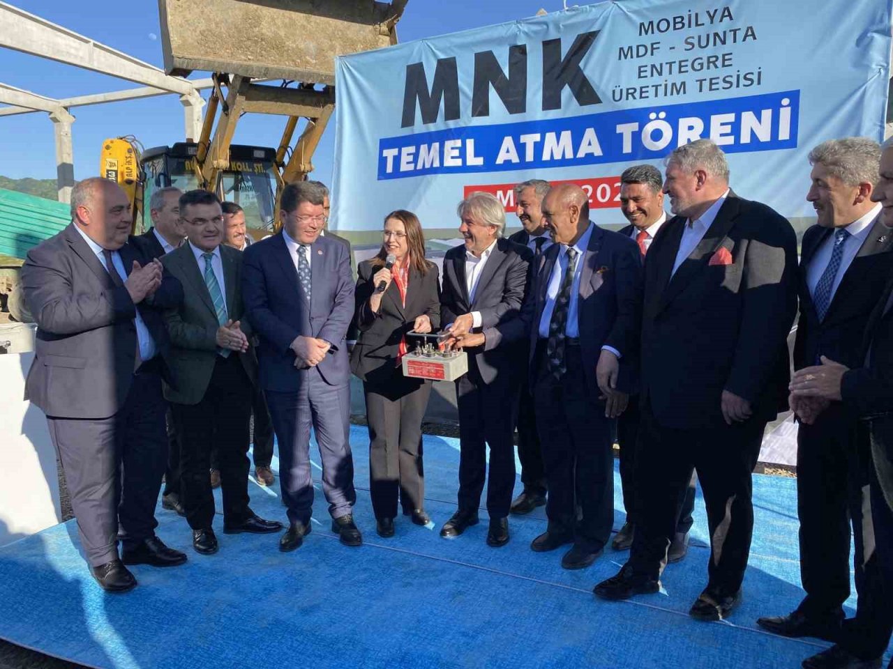 Bartın’da bin 200 kişiye istihdam sağlayacak fabrikanın temeli törenle atıldı