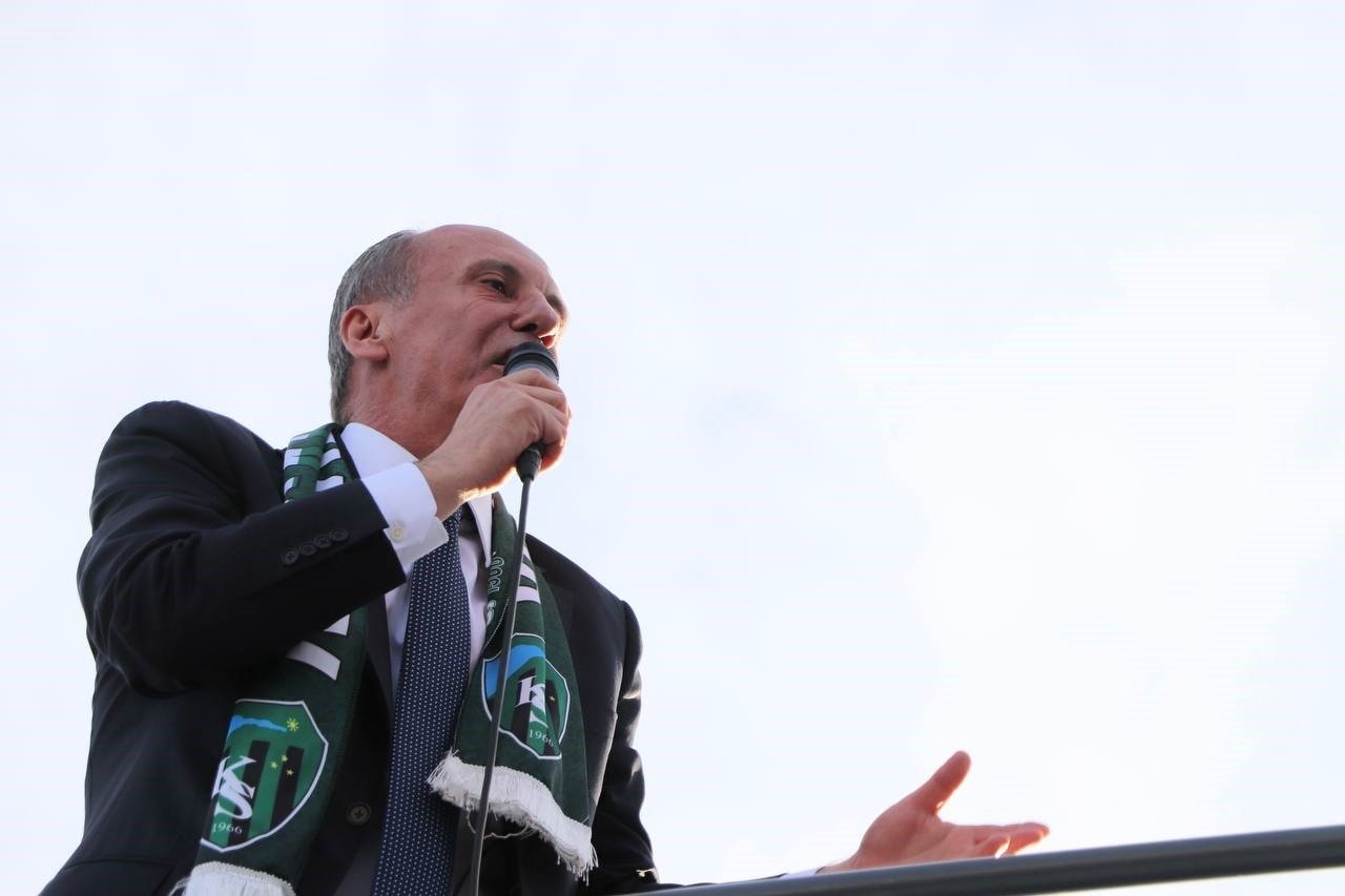 Muharrem İnce: “Bu ülkede ne kadar terörist varsa kökünü kazıyacağım”