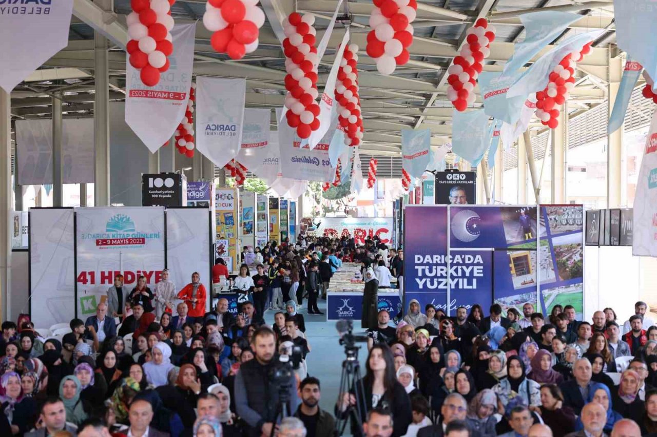 3. Darıca Kitap Fuarı kapılarını açtı