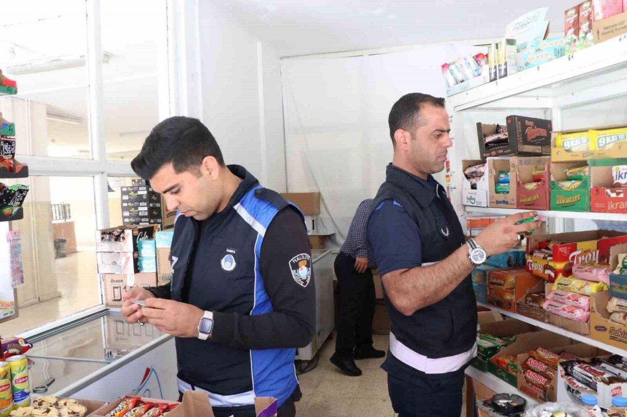 Haliliye’de okul kantinlerinde denetim