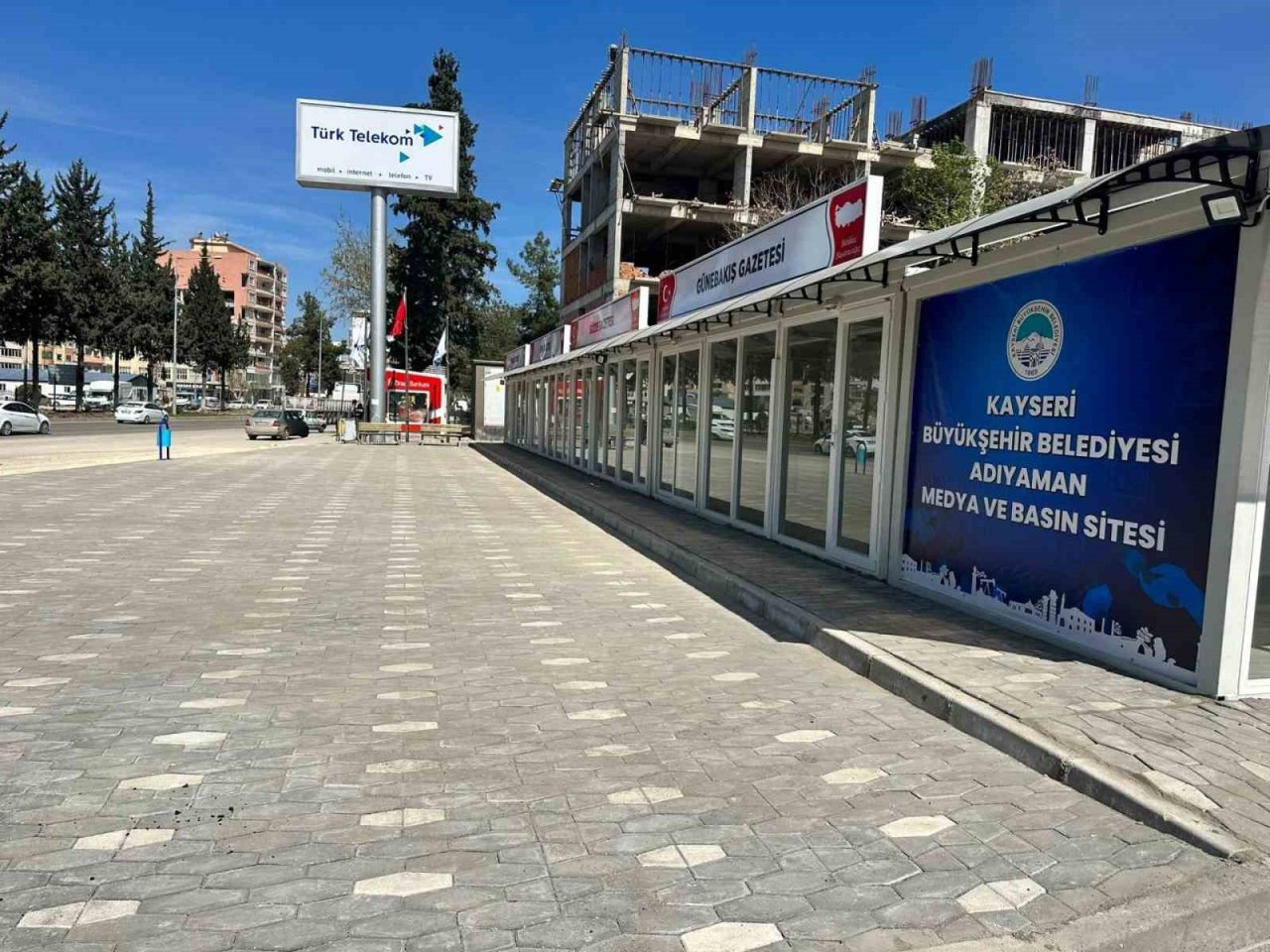 Büyükkılıç’a "Adıyaman Konteyner Basın Sitesi" teşekkürü